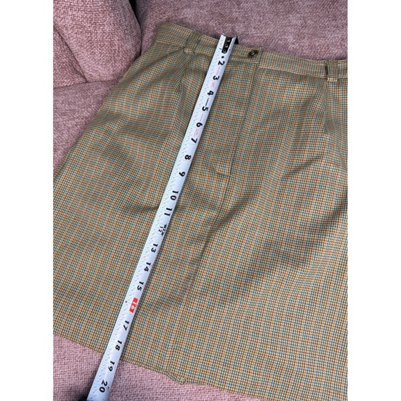 Vintage Lizsport Houndstooth Skirt Womens Size 6 Plaid Career Workwear - Picture 7 of 9